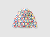 Benetton,  Anorak Mit Print,  taglia XL,  Bunt,  Kinder