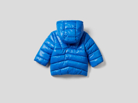 Benetton,  Anorak Mit Wattierung Aus Recycelter Watte,  taglia 62,  Verkehrsblau,  Kinder