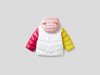 Benetton,  Anorak Mit Wattierung Aus Recycelter Watte,  taglia 82,  Bunt,  Kinder