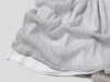 Benetton,  Ausgestellter Rock Mit Lurexfäden,  taglia XL,  Silber,  Kinder