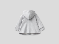 Benetton,  Ausgestelltes Sweatshirt Mit Lurex-details,  taglia 74,  Grau,  Kinder