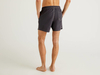 Benetton,  Badeshorts Mit Details In Einer Kontrastfarbe,  taglia L,  Dunkelgrau,  Herren