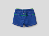 Benetton,  Badeshorts Mit Doppeltem Bund,  taglia EL,  Blau,  Kinder