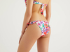 Benetton,  Badeslip Mit Blumenprint,  taglia XS,  Bunt,  Damen