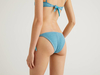 Benetton,  Badeslip Mit Lurex,  taglia M,  Hellblau,  Damen