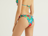 Benetton,  Badeslip Mit Muster Und Rüschen,  taglia M,  Bunt,  Damen