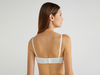 Benetton,  Balconette-bandeau-bh Mit C-cup,  taglia L,  Cremeweiss,  Damen