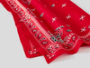 Benetton,  Bandana Aus 100% Baumwolle,  taglia OS,  Rot,  Herren
