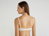 Benetton,  Bandeau-balconette-bh Mit B-cup,  taglia L,  Cremeweiss,  Damen
