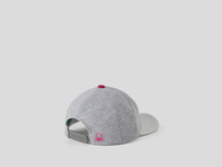 Benetton,  Baseballmütze Mit Print,  taglia KL,  Grau,  Kinder