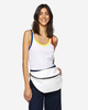 Benetton,  Bauchtasche Mit Ledereffekt,  taglia ST,  Weiss,  Damen