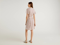 Benetton,  Überkleid Mit Blumen,  taglia XS,  Bunt,  Damen