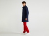 Benetton,  Überkleid Mit Innenfutter,  taglia L,  Dunkelblau,  Herren
