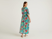 Benetton,  Überkleid Mit Muster,  taglia M,  Bunt,  Damen