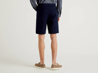 Benetton,  Bermuda Aus 100% Baumwolle,  taglia 58,  Dunkelblau,  Herren