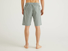 Benetton,  Bermuda Aus 100% Baumwolle,  taglia L,  Weiss,  Herren