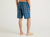 Benetton,  Bermuda Aus 100% Baumwolle,  taglia M,  Hellblau,  Herren
