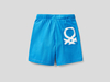 Benetton,  Bermuda Aus 100% Baumwolle,  taglia XX,  Hellblau,  Kinder