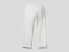 Benetton,  Bermuda Aus 100% Leinen Mit Tunnelzug,  taglia 2Y,  Weiss,  Kinder