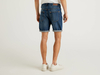 Benetton,  Bermuda Aus Denim In 100% Baumwolle,  taglia 31,  Blau,  Herren
