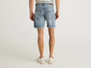 Benetton,  Bermuda Aus Denim In 100% Baumwolle,  taglia 34,  Hellblau,  Herren