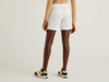 Benetton,  Bermuda Aus Elastischer Baumwolle,  taglia 50,  Weiss,  Damen
