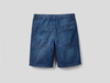 Benetton,  Bermuda Aus Leichtem Jeansstoff,  taglia L,  Blau,  Kinder