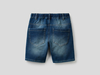 Benetton,  Bermuda Aus Sweatstoff Mit Denim-effekt,  taglia KL,  Blau,  Kinder