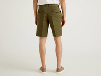 Benetton,  Bermuda Im Chino-schnitt,  taglia 50,  Dunkelgrau,  Herren