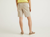 Benetton,  Bermuda Im Chino-schnitt,  taglia 52,  Hellgrau,  Herren