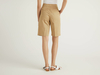 Benetton,  Bermuda Mit Abnähern,  taglia 44,  Beige,  Damen