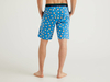 Benetton,  Bermuda Mit Print Garfield,  taglia L,  Hellblau,  Herren
