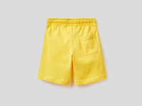 Benetton,  Bermuda Mit Seitlichem Streifen,  taglia M,  Gelb,  Kinder