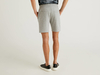 Benetton,  Bermudahose In Sweatstoff Mit Tunnelzug,  taglia L,  Grau,  Herren