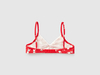 Benetton,  Bh Und Slip Mit Rentierprint,  taglia XL,  Rot,  Kinder