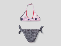 Benetton,  Bikini Im Muster-mix,  taglia M,  Bunt,  Kinder