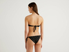 Benetton,  Bikini Minnie Aus Econyl®,  taglia XS,  Schwarz,  Damen
