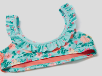 Benetton,  Bikini Mit Blumenmuster,  taglia EL,  Hellblau,  Kinder