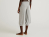 Benetton,  Cropped-hose Mit Details In Spitze,  taglia L,  Grau,  Damen