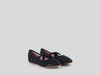 Benetton,  Glitter-ballerinas,  taglia 33,  Dunkelblau,  Kinder