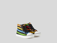 Benetton,  Hohe Sneakers Aus Canvas,  taglia 22,  Bunt,  Kinder