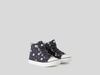 Benetton,  Hohe Sneakers Aus Canvas,  taglia 22,  Dunkelgrau,  Kinder