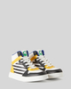 Benetton,  Hohe Sneakers Mit Ledereffekt,  taglia 33,  Gelb,  Kinder