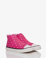 Benetton,  Hohe Sneakers Mit Print,  taglia 36,  Fuchsia,  Kinder