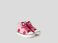 Benetton,  Hohe Sneakers Mit Schuhbändern,  taglia 28,  Pink,  Kinder