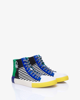 Benetton,  Hohe Sneakers,  taglia 45,  Bunt,  Herren