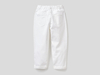Benetton,  Hose Mit Elastischem Bund,  taglia EL,  Weiss,  Kinder