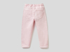 Benetton,  Hose Mit Elastischem Bund,  taglia EL,  Zartrosa,  Kinder