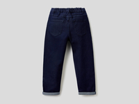 Benetton,  Hose Mit Elastischem Bund,  taglia XL,  Dunkelblau,  Kinder