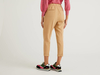 Benetton,  Hose Mit Falte In Der Mitte,  taglia 38,  Camel,  Damen